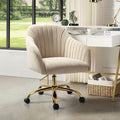 HULALA HOME Modern Velvet Desk Chair