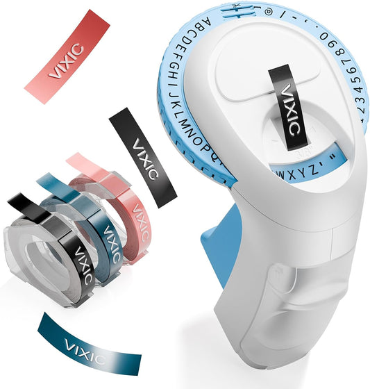 Portable Vintage Embossing Label Maker - Vixic