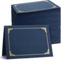Certificate Holders 80 Pack with Gold Foil Border - Letter Size