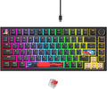 75% Wired Mechanical Gaming Keyboard - Hot-Swappable RGB
