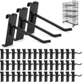 Gridwall Hooks 60 Pcs 4in Pack - Heavy Duty Grid Wall Hooks