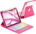 Touchpad Keyboard Case for iPad Air 11 in M3/M2/Air 5/4 - 360 Rotation