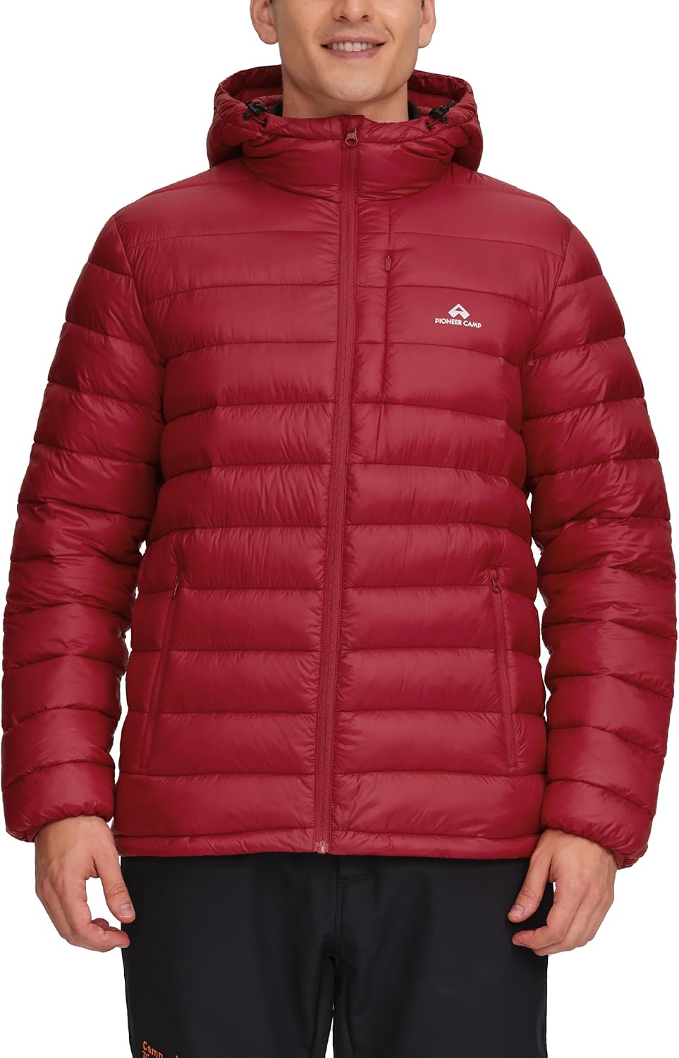 Pioneer Camp Men's Lightweight Packable Puffer Jacket for Winter