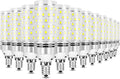 inShareplus E12 LED Bulbs 12 Pack - Daylight 6000K, Bright 1500LM