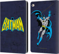 Batman Classic Distressed Logo Leather Wallet Case for Fans