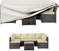 Outdoor Furniture Covers for Patio Table Set - Rip-Resistant, UV