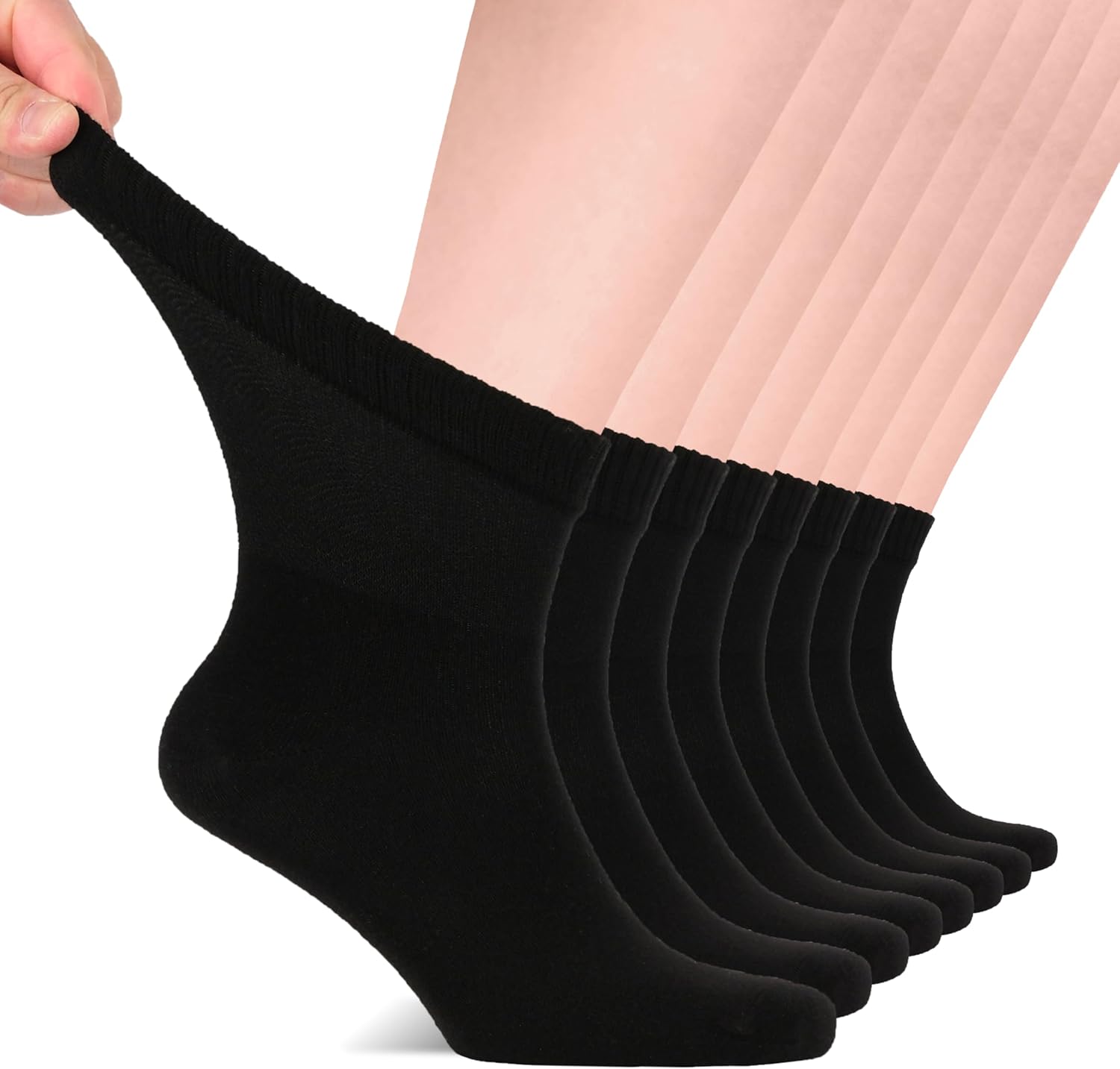 Hugh Ugoli Diabetic Socks for Men - Soft, Breathable Comfort