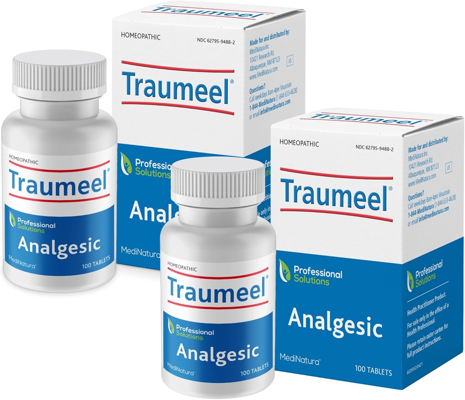 Traumeel Arnica Tablets for Muscle and Back Pain Relief