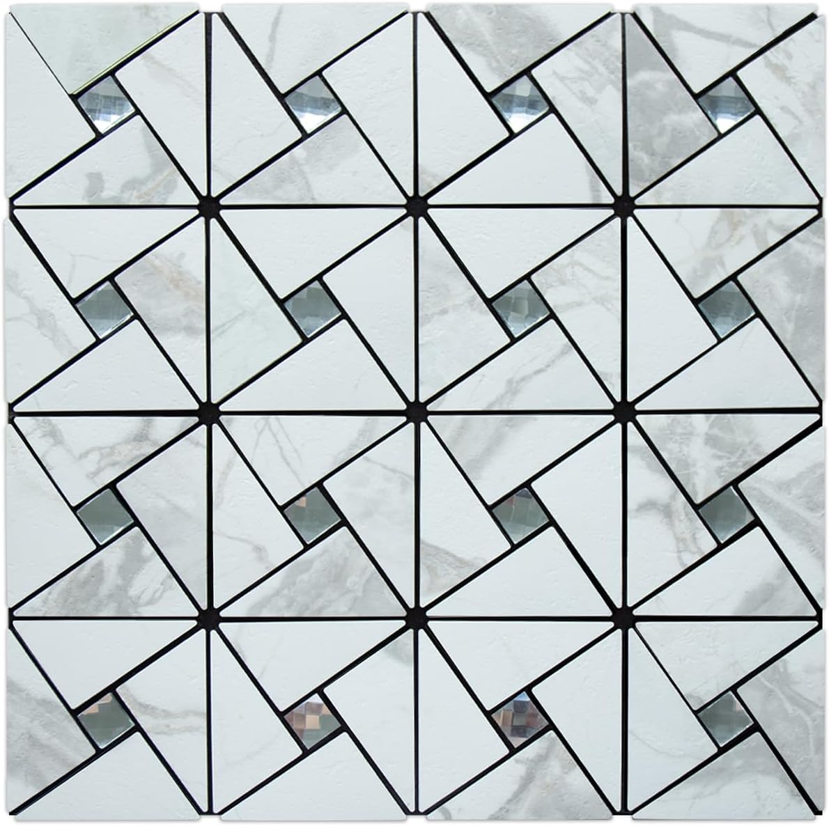 DICOFUN Peel and Stick Wall Backsplash for Kitchen & Bathroom