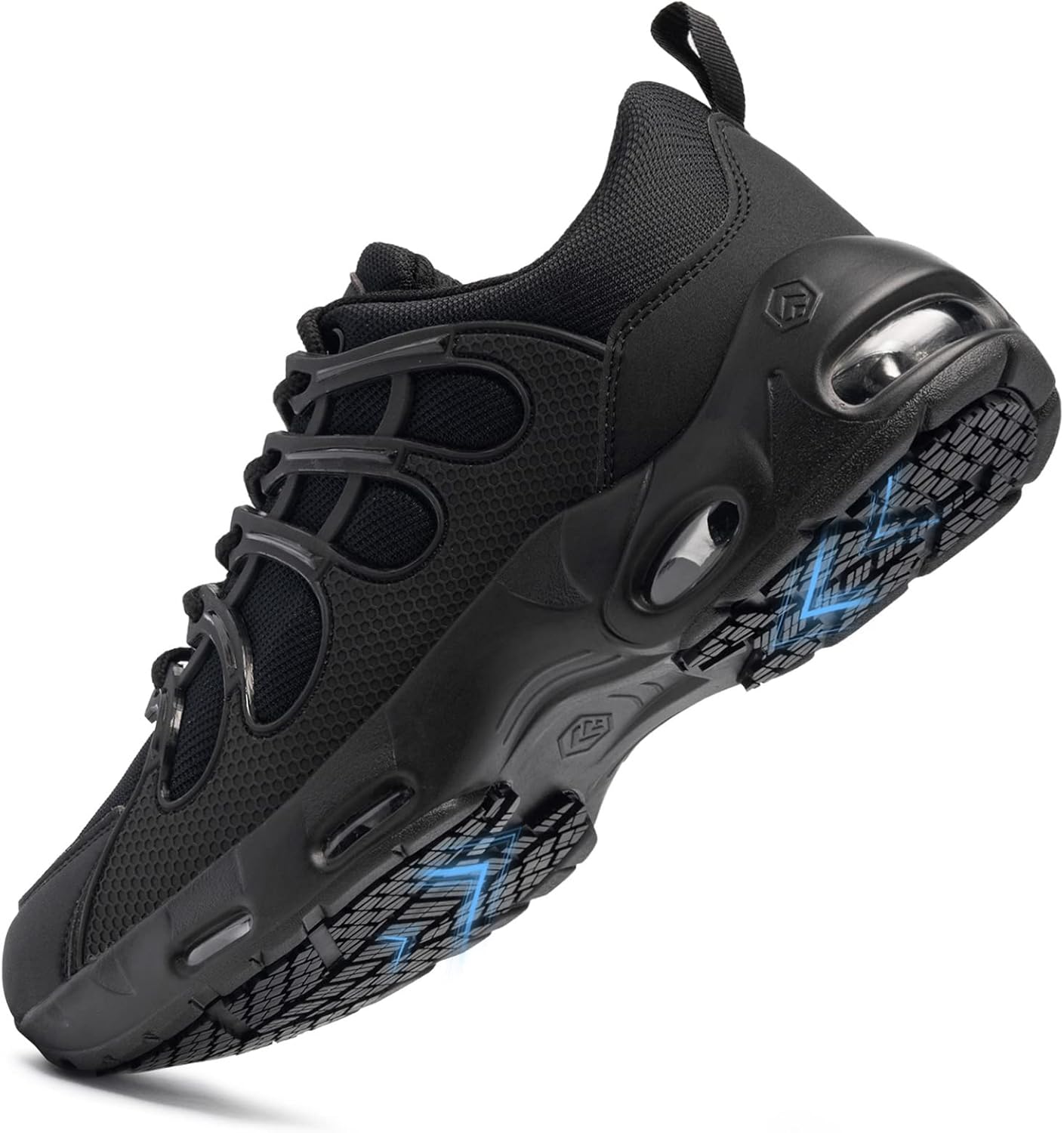 LARNMERN Non Slip Work Shoes for Men - Comfort and Safety
