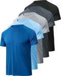 Workout Shirts for Men Moisture Wicking Quick Dry Tee - Athletic Fit