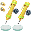Allelic Car Window Breaker Tool - Spring-Loaded Escape Tool (2 PCS)