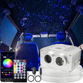 AZIMOM Dual Port 16W Twinkle Bluetooth Fiber Optic Star Ceiling Light