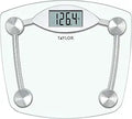 Taylor Digital Bathroom Scale - Highly Accurate 400 lb Glass Scale