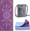 Foldable Travel Yoga Mat Print - Thick Non-Slip Pilates Mat 6mm