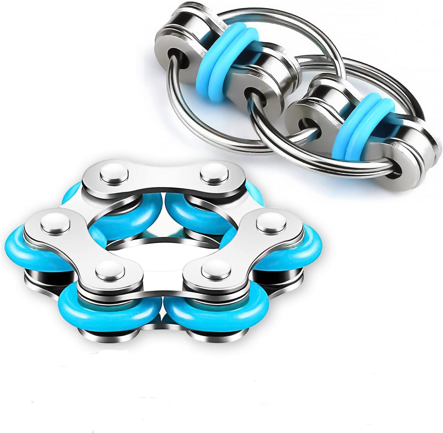 ALDMIO Bike Chain Fidget Set - Anxiety Relief