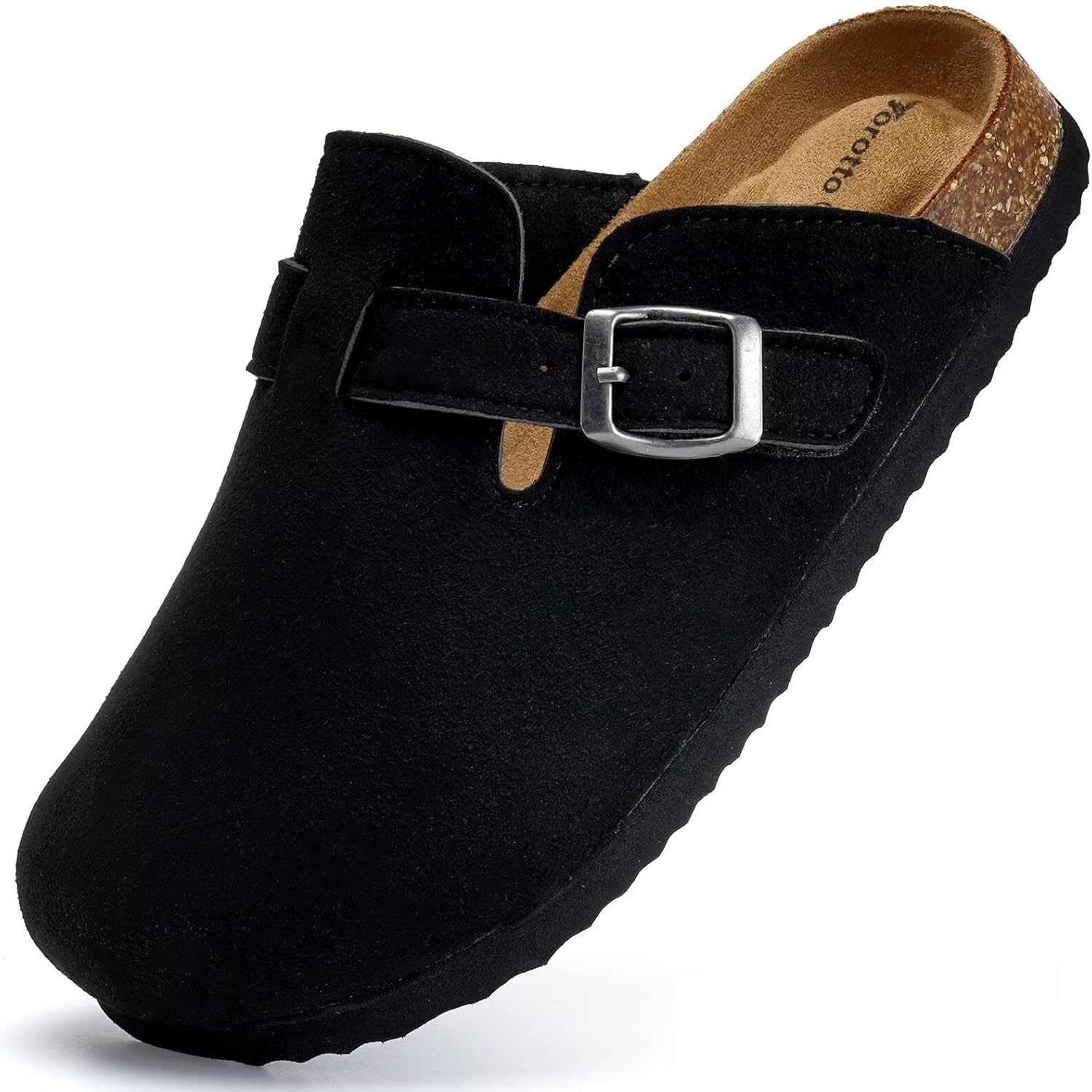 Kids Clogs with Cork Footbed and Arch Support for Comfort