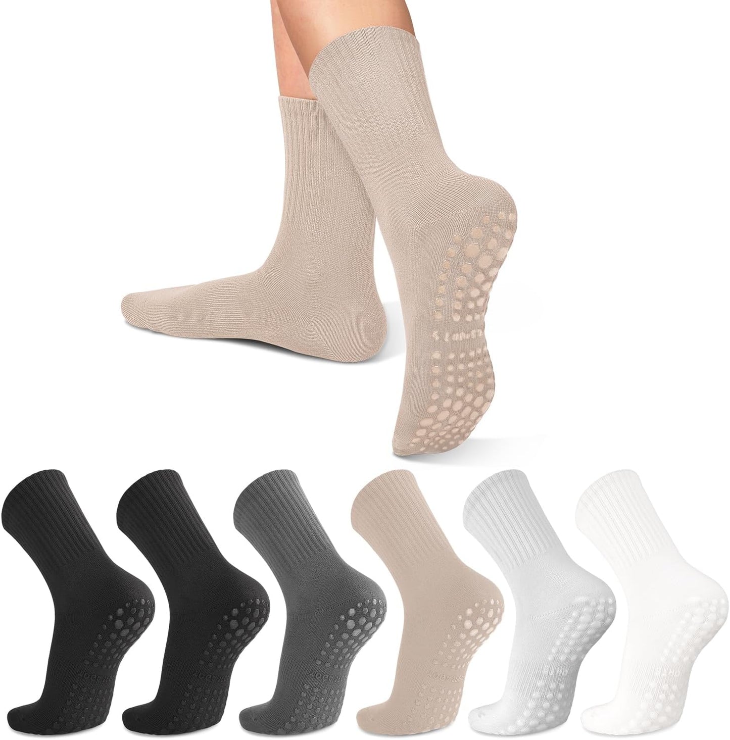 Non-Slip Pilates Socks for Women by lilisilk