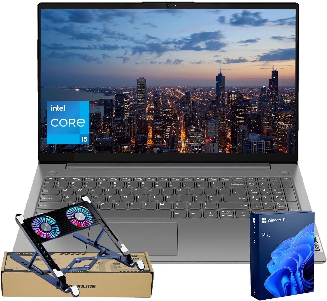Lenovo V15 Business Laptop with 15.6in Full HD Display