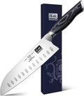 SHAN ZU 7 Inch Japanese Chef Knife Santoku - Sharp, Durable Edge