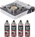 Butane Countertop Stove 10,000 BTU Portable - Reliable Travel Stove
