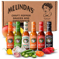 Melindas Chef Figs Heat & Flavor Collection - Gourmet Hot Sauce Set