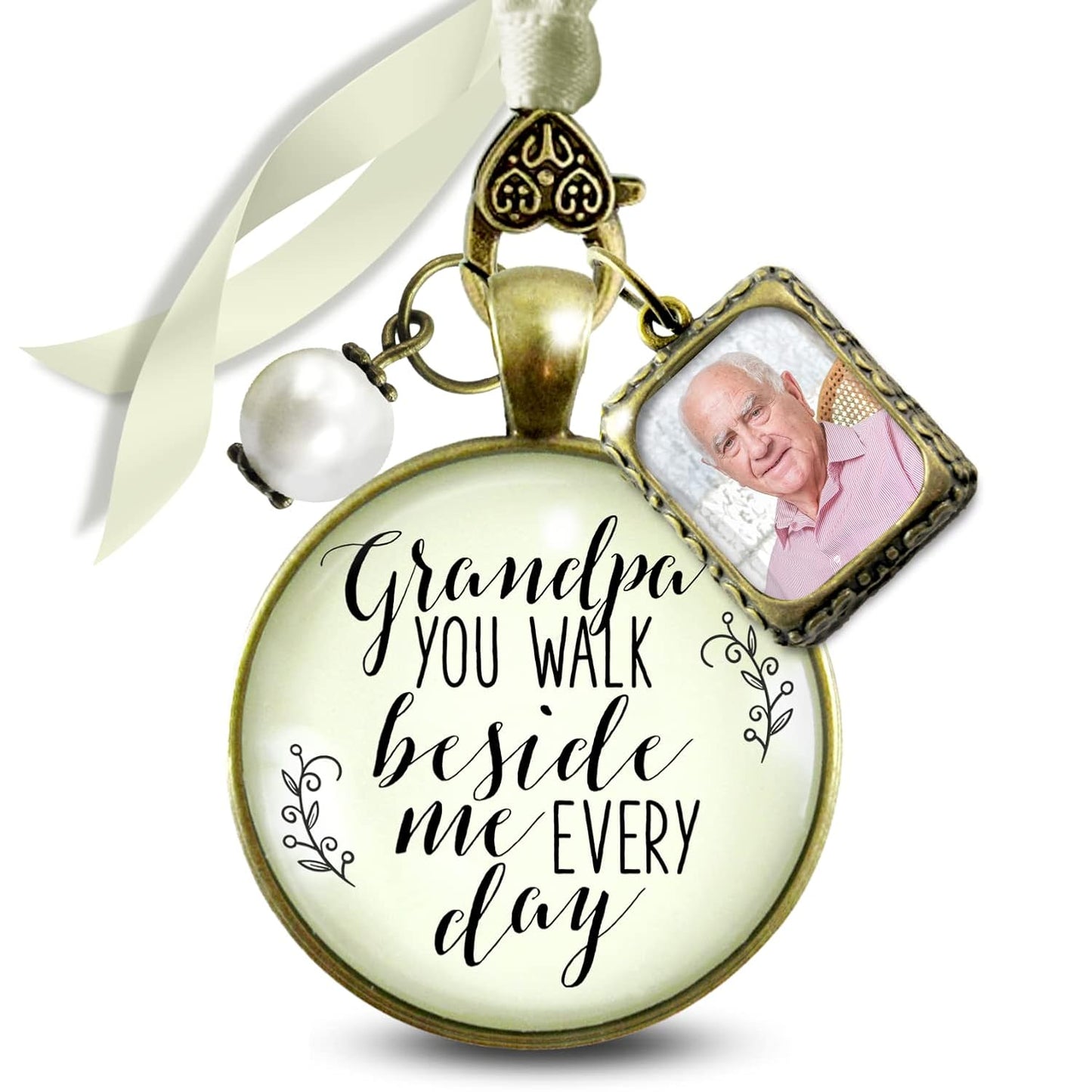 Bouquet Charm for Wedding Remembrance Keepsake Vintage Style