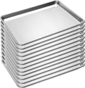 12 Pack Half Size Baking Sheet Pan 13ft x 18ft - Commercial Grade