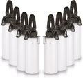 Volhoply Insulated Water Bottles Bulk 8 Pack for Outdoor Use