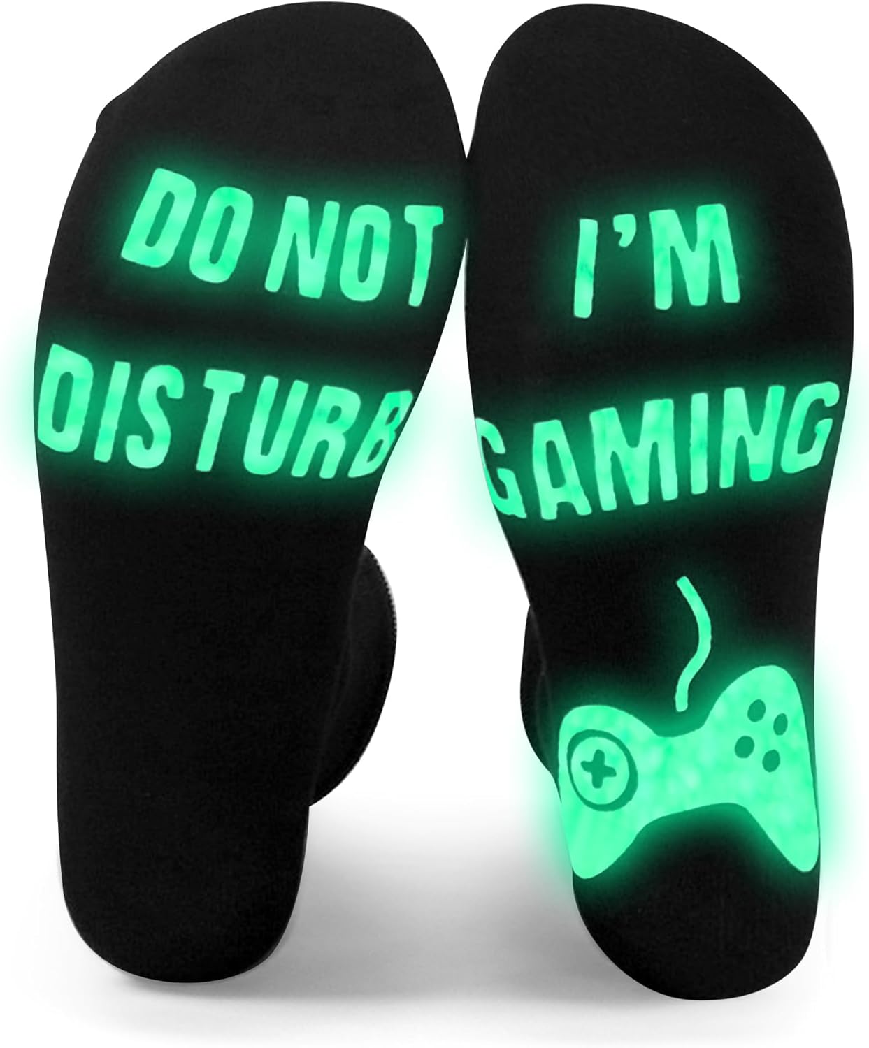 Glow in the Dark Gaming Socks - Gamer Dream