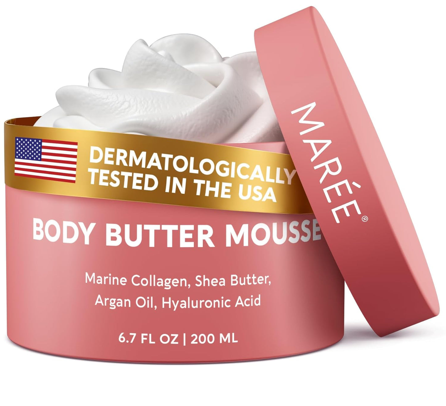 MAREE Moisturizer Body Butter Mousse for Silky-Smooth Skin