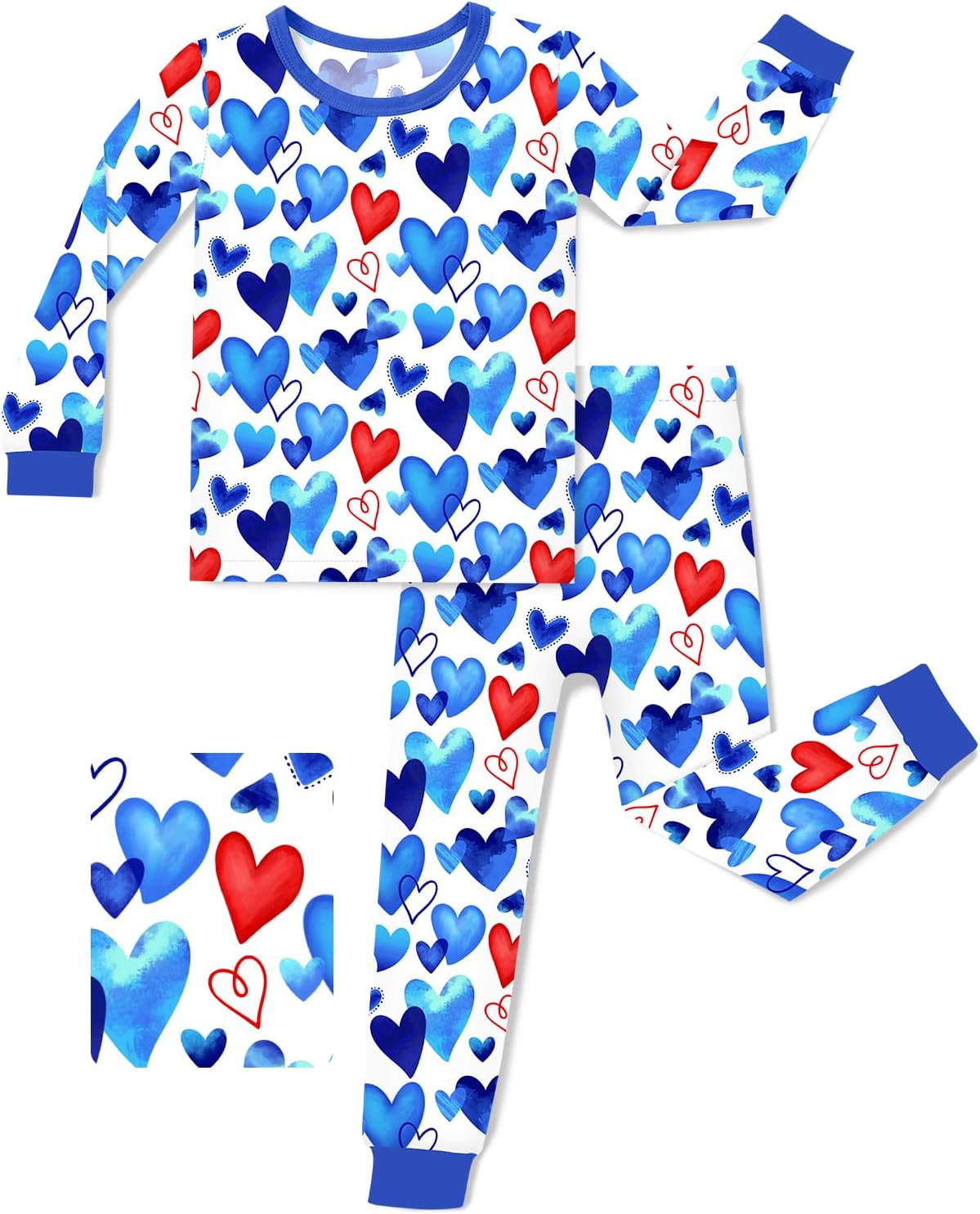 Bamboo Viscose Toddler Pajamas for Boys and Girls 12M-8Y