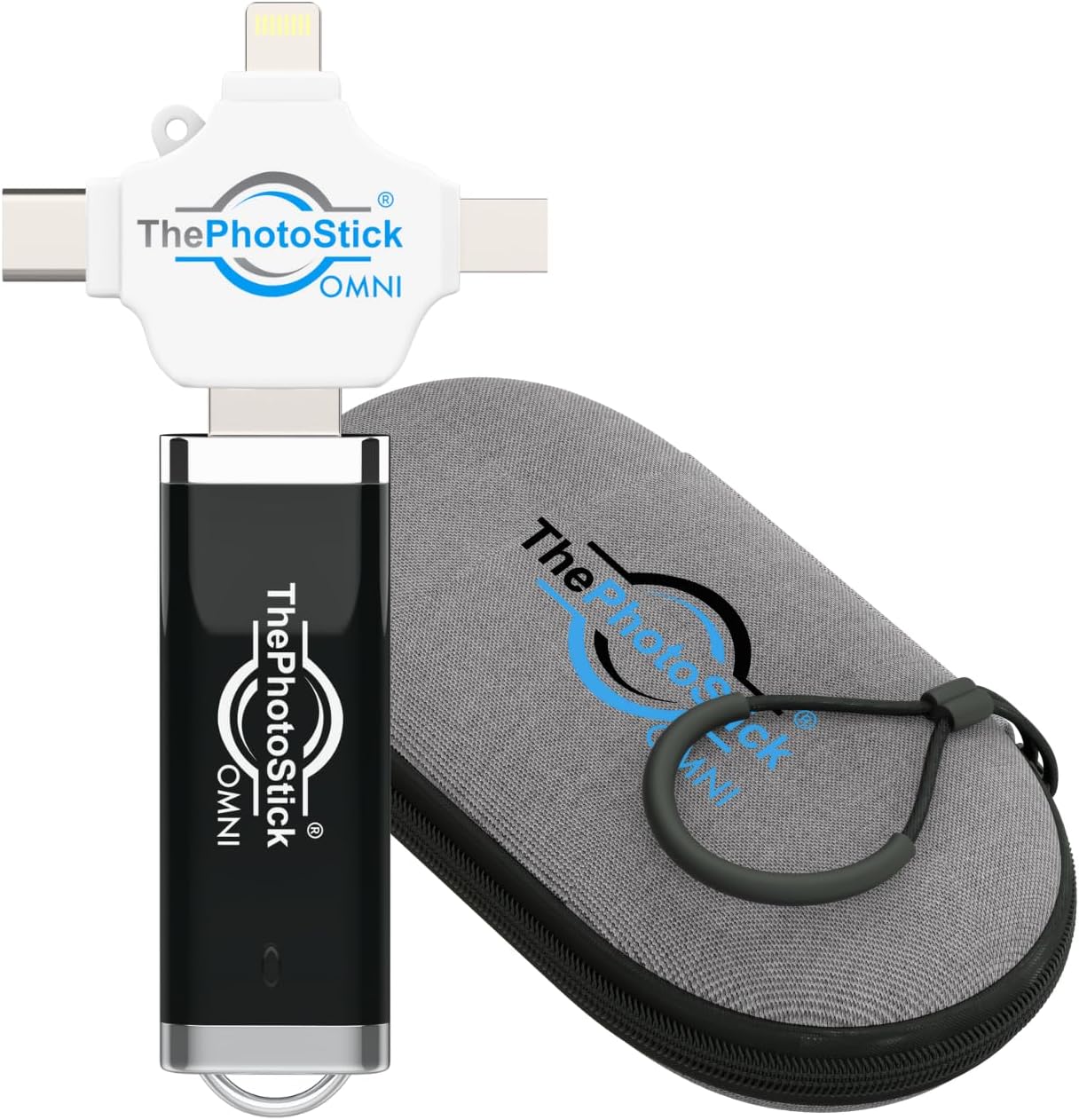ThePhotoStick Omni 128GB for Secure Photo & Video Backup