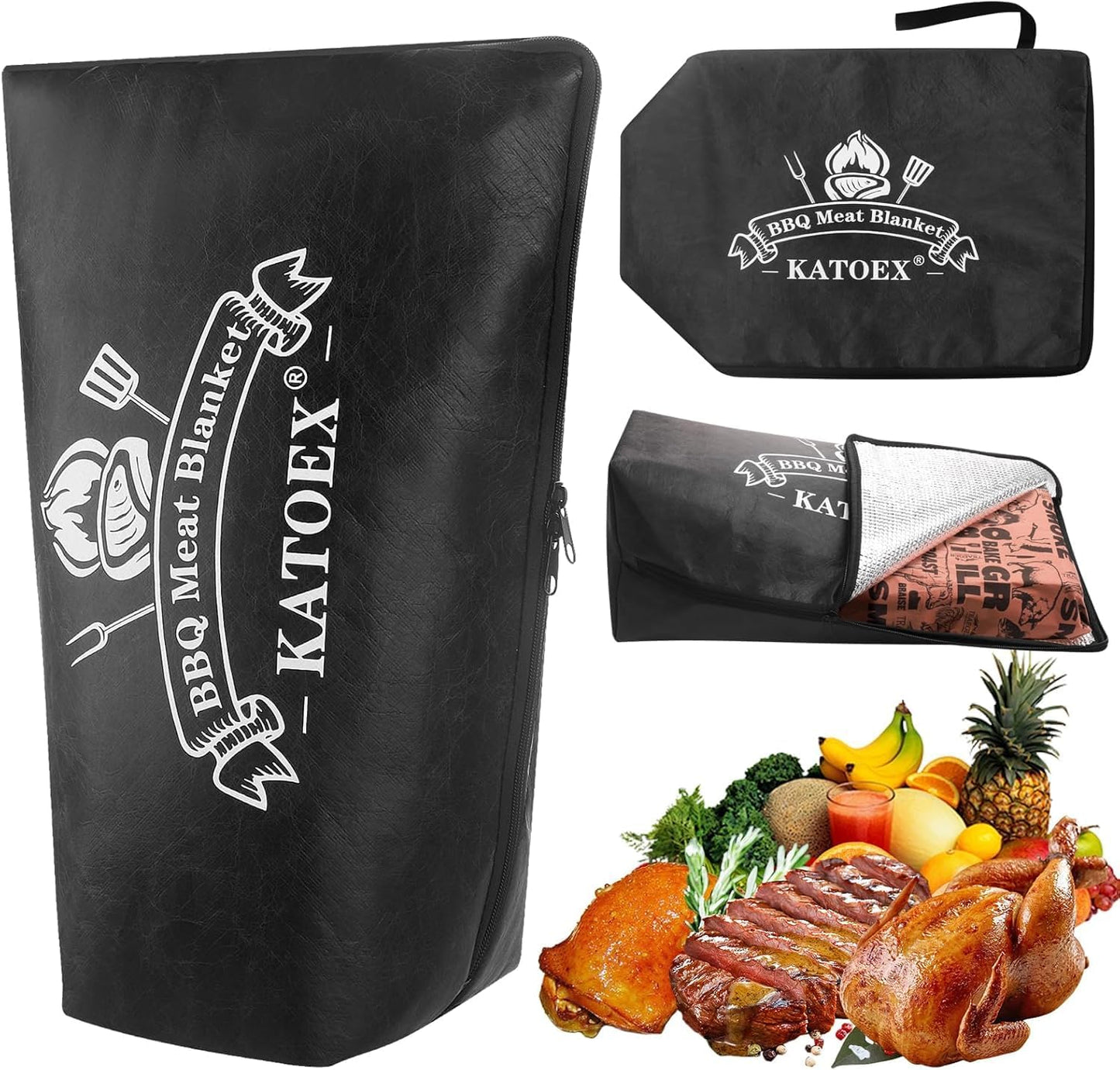 BBQ Blanket for Resting Meat - Insulated Bag for Grilling
