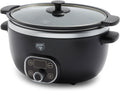 GreenLife 8QT Slow Cooker with Safe Ceramic Nonstick Cooking Bowl