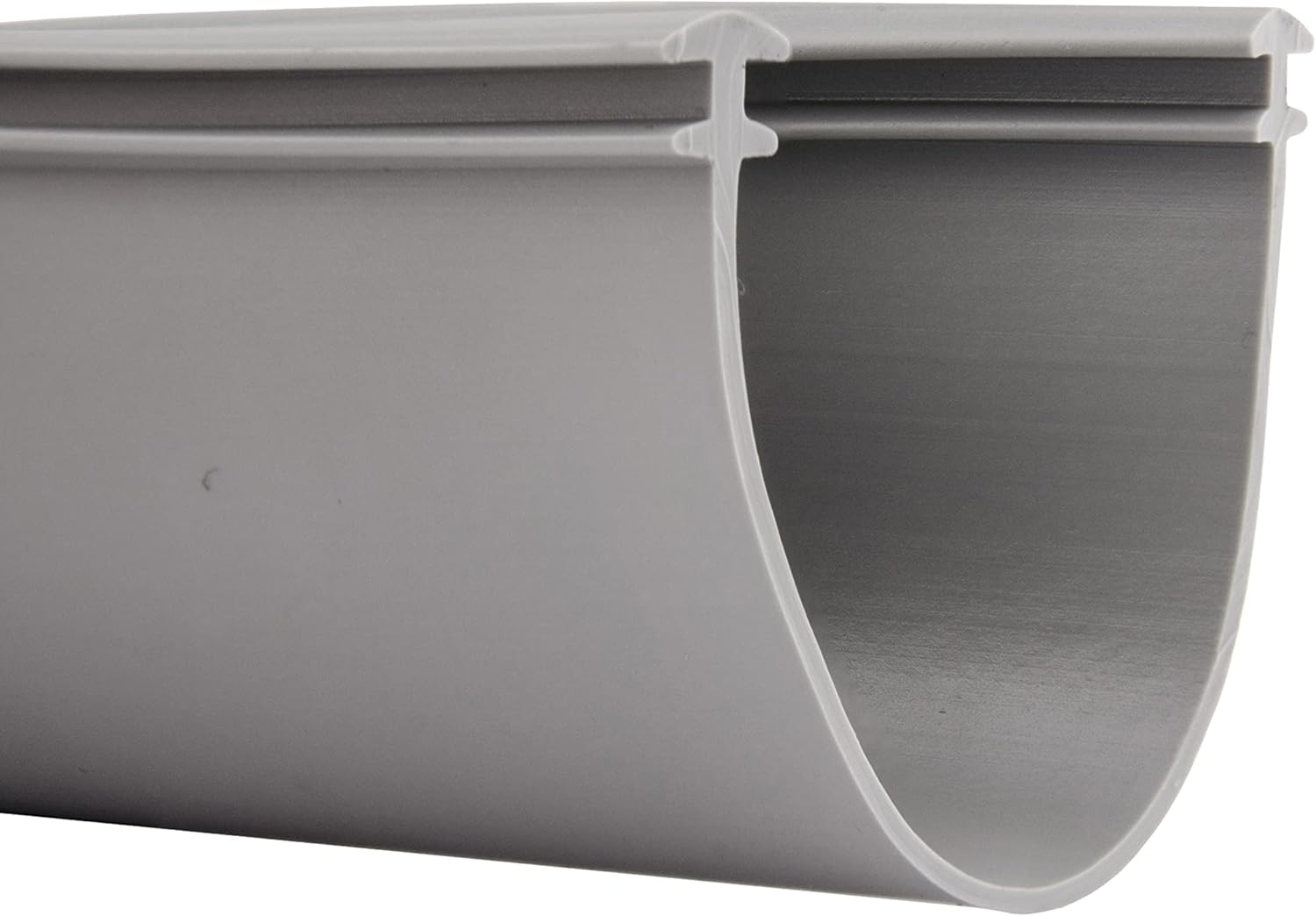 Midland Garage Door Weatherseal - 18 Foot Double T Seal Grey