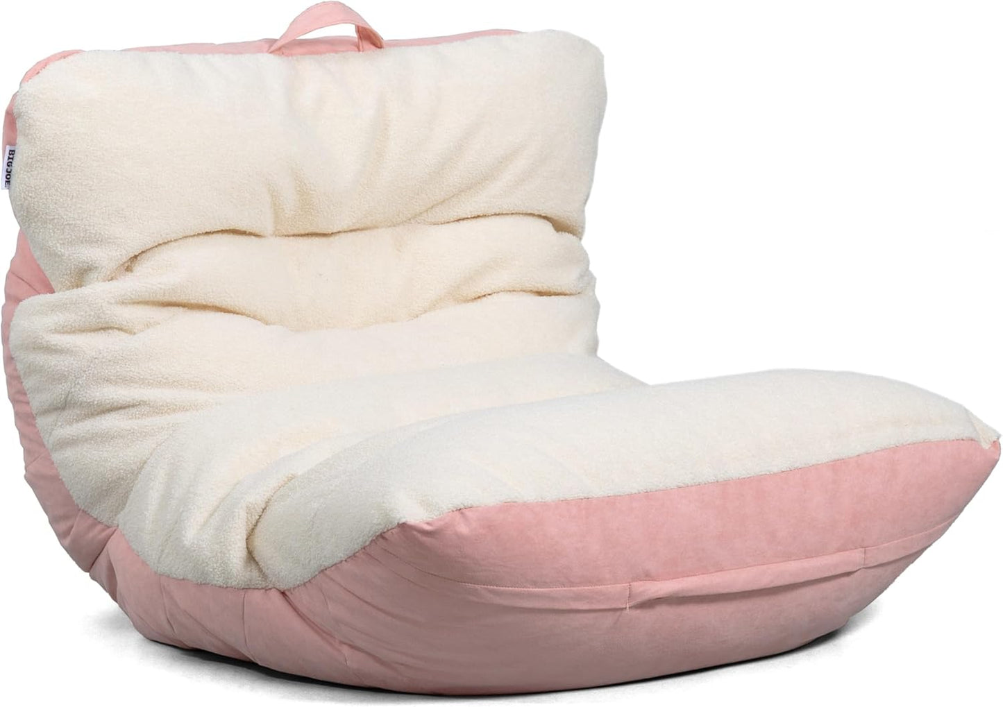 Big Joe Roma Bean Bag Chair: Cozy Vegan Suede Comfort