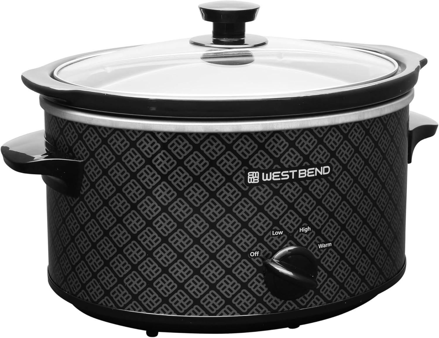 West Bend 4-Quart Slow Cooker with Dishwasher Safe Ceramic Crock
