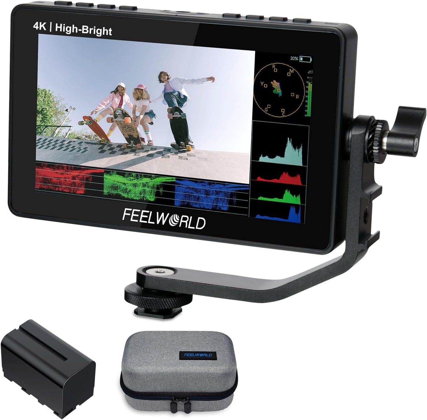 FEELWORLD F5 ProX 5.5 Inch High Bright DSLR Monitor Review