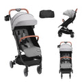 VEVOR Standard Baby Infant Stroller - Compact One-Hand Fold