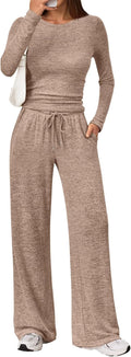 LILLUSORY Womens 2 Piece Matching Lounge Set - Cozy Everyday Staple