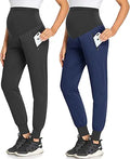 AMPOSH Women's Maternity Quick-Dry Pants - Supportive Workout Joggers