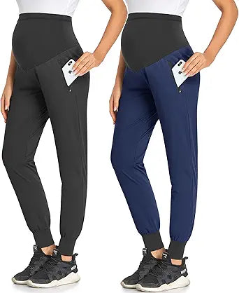 Women's Maternity Quick-Dry Pants for Comfortable Workouts