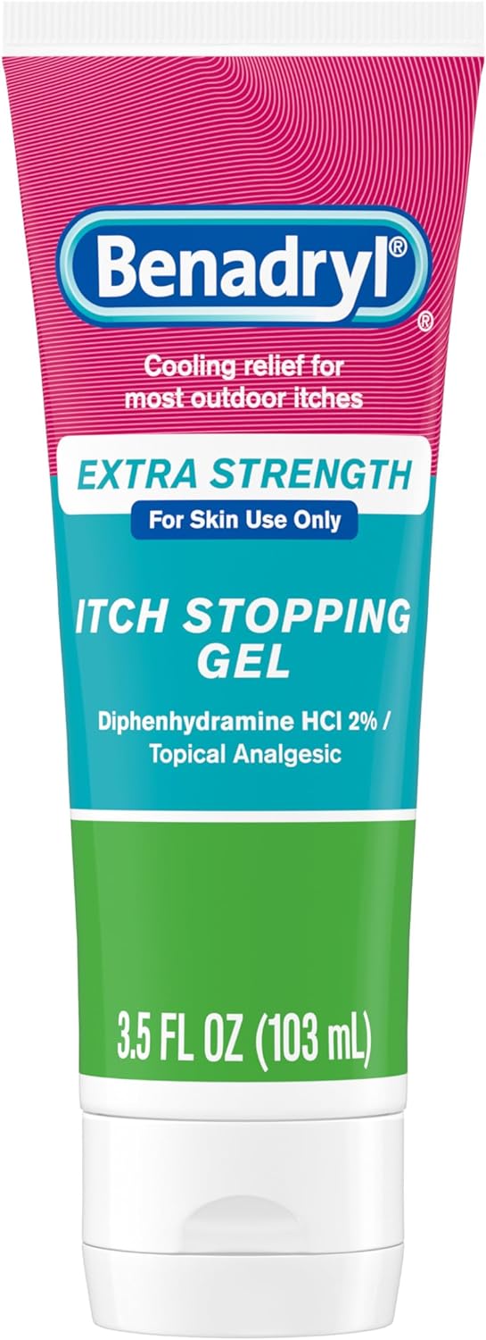 Benadryl Anti-Itch Gel: Soothing Poison Ivy Relief
