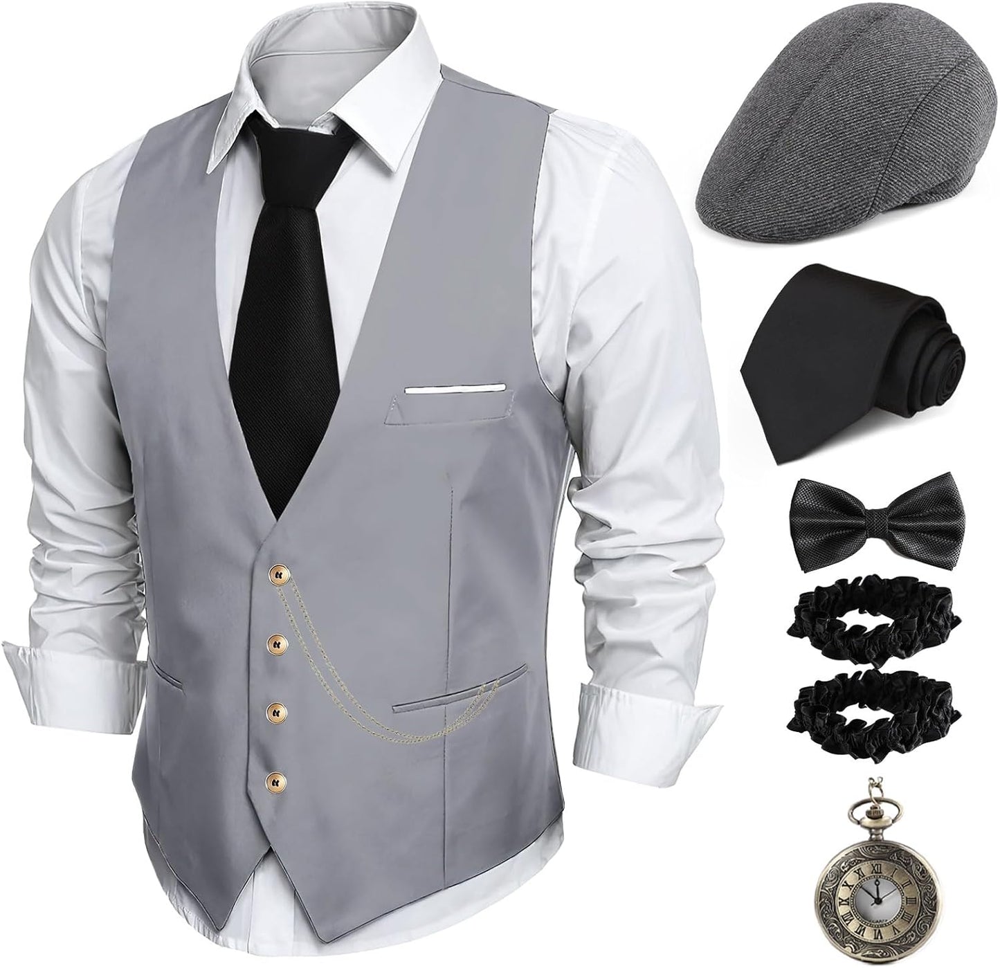 1920s Mens Costume Accessories for Roaring 20s Parties