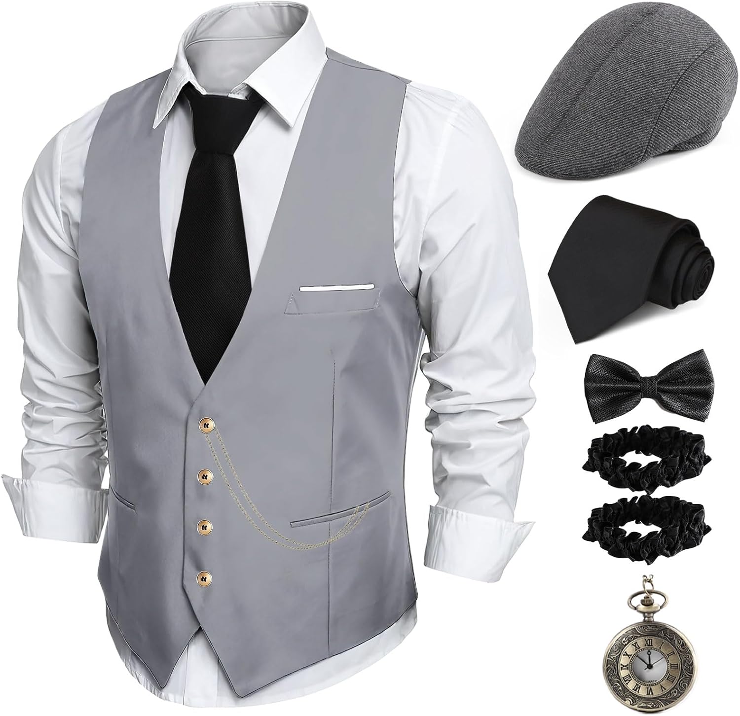 1920s Mens Costume Accessories for Roaring 20s Parties