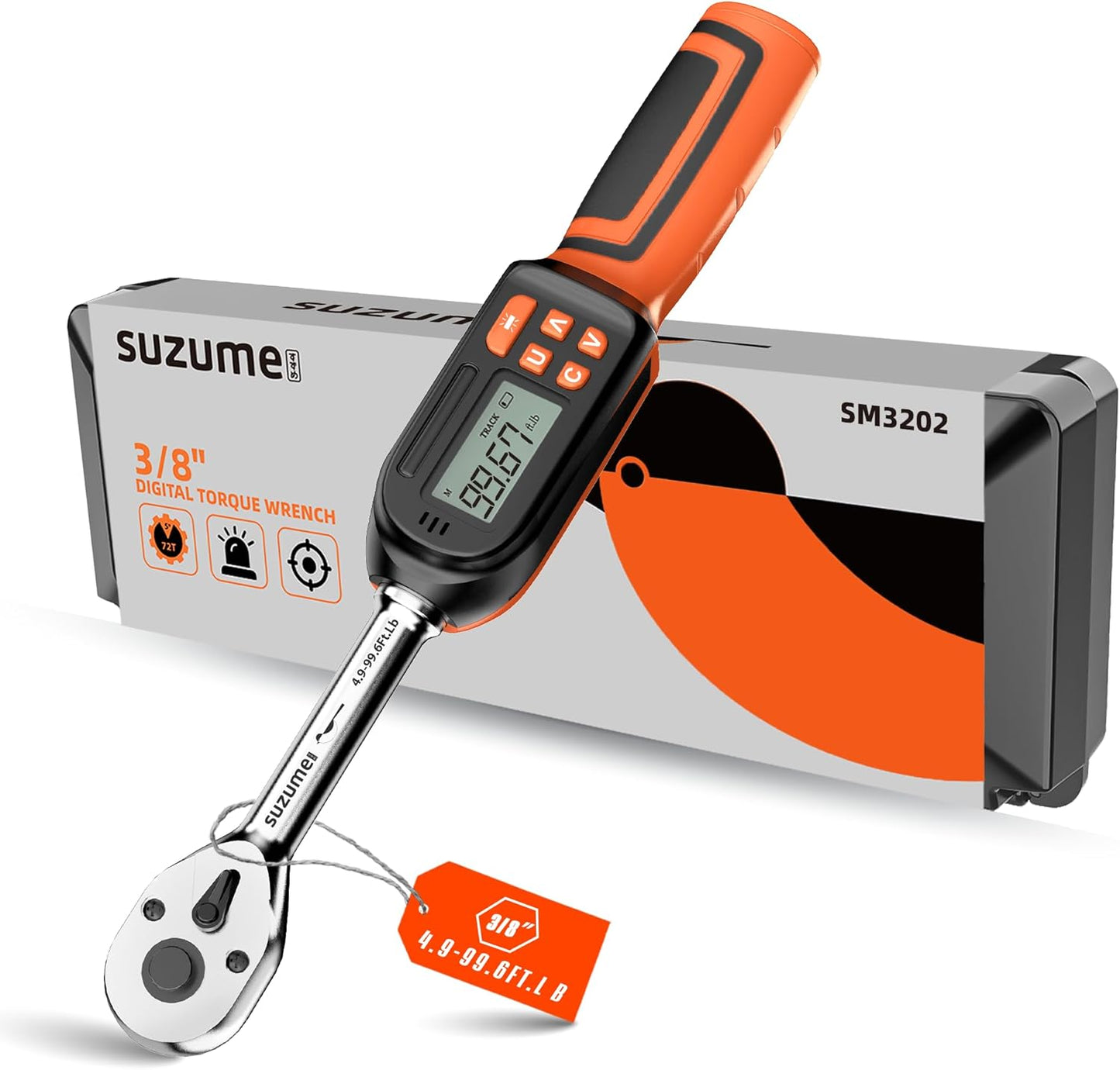 SUZUME Digital Torque Wrench 3/8 Drive for Precision Work