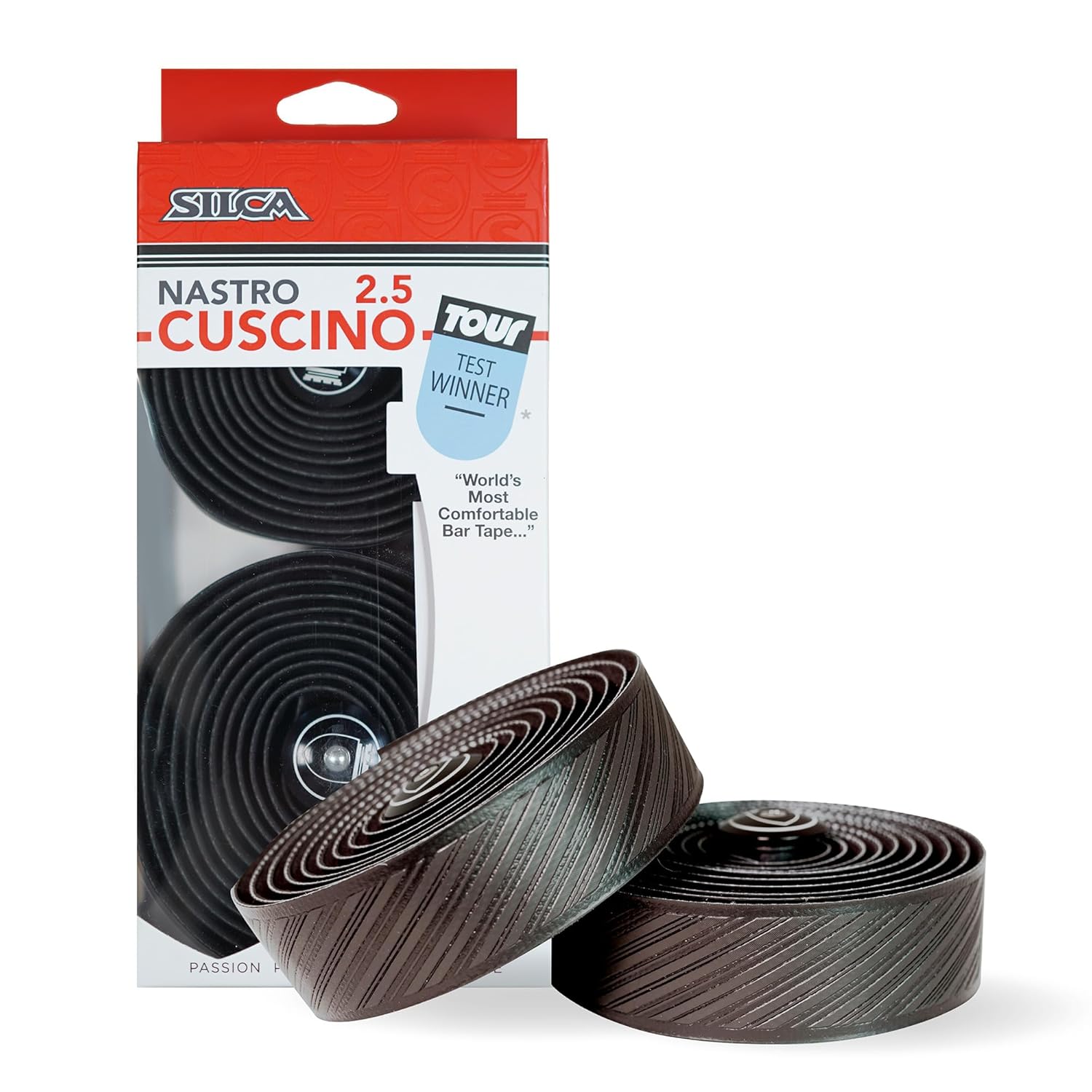 SILCA Nastro Cuscino Black Bike Handlebar Tape for Comfort