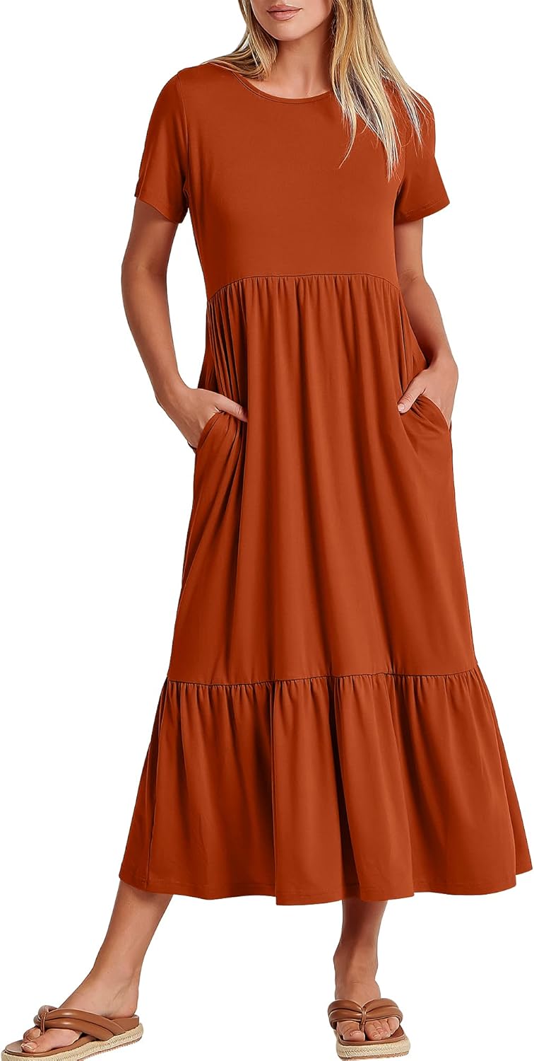 ANRABESS Womens Summer Casual Maxi Dress for Every Occasion