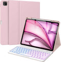 Supveco Keyboard Case for iPad Air 13 in & iPad Pro 12.9 in - Backlit